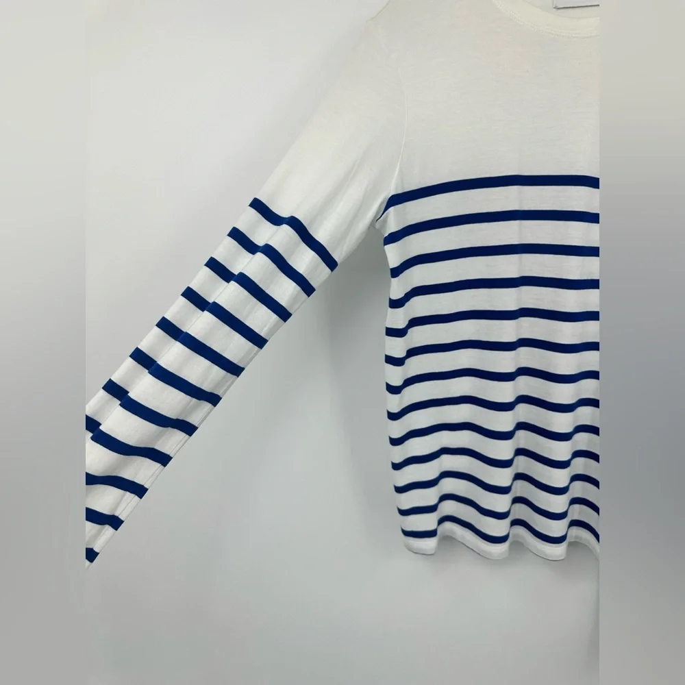 *La Ligne Striped Long Sleeve T Shirt Ooo La La Ligne Nautical Size XS - Picture 4 of 9